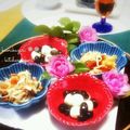 かおりかざり's cooksnap of when they made 黒豆 クリームチーズ お節料理の盛付け.
