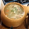 arimakitch's cooksnap of when they made 余った丸焼きチキンで簡単スープ.