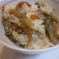 なつきばぁば's cooksnap of when they made 鶏ごぼうごはん.
