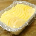 chou*'s cooksnap of when they made 桃缶とマシュマロのレアチーズケーキ♪.