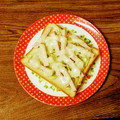 ウメ吉さん's cooksnap of when they made 焼豚ときゅうりマヨ和えトースト.