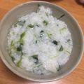PinkyLady's cooksnap of when they made 炊飯器で簡単七草がゆ☆.