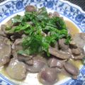 ジョングレ's cooksnap of when they made 砂肝の味噌漬け炒め♪.