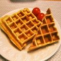 yuandpeco's cooksnap of when they made HMでワッフル♡.