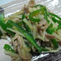 ミセス♡ エス's cooksnap of when they made 青椒肉絲.