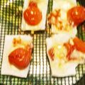 クックK58YFD☆'s cooksnap of when they made 【トースター】余った餅で簡単餅ピザ♪.
