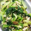 ☆★ケイト★☆'s cooksnap of when they made チンゲン菜とベーコンの蒸し炒め.