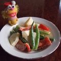 ロシアン's cooksnap of when they made パプリカのビタミンカラーサラダ.
