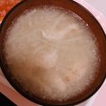 ＊なみへい＊'s cooksnap of when they made 生姜入り。千切り大根じゃが芋スープ.