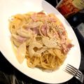 ☆a☆a☆'s cooksnap of when they made 牛乳で簡単濃厚カルボナーラ.