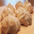 ☆はいびすかす☆'s cooksnap of when they made ハロウィンにも♥おばけメレンゲクッキー.