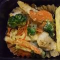 ponkey's cooksnap of when they made 鶏ささみ のからしマヨネーズ炒め.