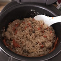 erimamskc's cooksnap of when they made 炊飯器で簡単☆あさりの炊き込みご飯.
