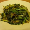 らかママ's cooksnap of when they made かぶの葉の中華いため.