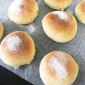 クックCUHKJ3☆'s cooksnap of when they made ホワイトチョコとレモンピールのちぎりパン.