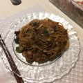 鵜飼邦夫's cooksnap of when they made ベーコンとキノコ、ほうれん草の和風パスタ.