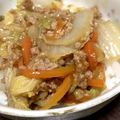 まーんだ's cooksnap of when they made 【龍愛】豚ひき肉と白菜のトロミ煮.