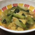 やすべぇさん's cooksnap of when they made ごま油が香る☆小松菜と油揚げの煮浸し.