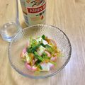 ひろママ✴︎'s cooksnap of when they made 三つ葉と蒲鉾のウニ和え❤.
