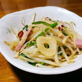 猫のオソマ's cooksnap of when they made 簡単一品＊もやしとベーコンのペへロン炒め.