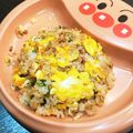 エリコフ's cooksnap of when they made 子供も大好き！納豆チャーハン.