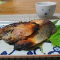 ダイナマイト漆黒's cooksnap of when they made ぶりの漬け焼き♪酒かすと味噌で♪.