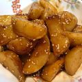 HikariNMY's cooksnap of when they made ご飯が進む☆じゃがいもの甘辛揚げ.