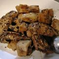 酒を飲みたい's cooksnap of when they made 鶏手羽中と大根と茄子のトロトロゴマ煮.