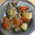 スーザロック's cooksnap of when they made お肉やわらか★めんつゆで★うちの肉じゃが.