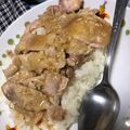 ぱにぷ's cooksnap of when they made [炊飯器]本格的カオマンガイ.