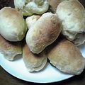 ポリシーチョコ's cooksnap of when they made 生地作り１０分の簡単惣菜パン.