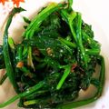 ☆結★'s cooksnap of when they made 簡単 ほうれん草のおひたし.