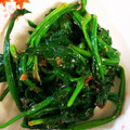 ☆結★'s cooksnap of when they made 簡単 ほうれん草のおひたし.