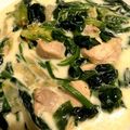 カズこ's cooksnap of when they made 牛乳で簡単！ほうれん草のコンソメミルク煮.
