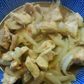 主夫のツジさん's cooksnap of when they made 【簡単節約】鶏胸肉と玉葱のスイチリ炒め♪.
