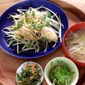 ﾌﾞｲｰﾝ's cooksnap of when they made 鶏ササミともやしの甘酢炒め☆おつまみにも.