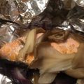 2みーちゃん's cooksnap of when they made フライパンde鮭のバターホイル焼き.
