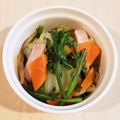 Richland☆Y's cooksnap of when they made 白菜・春菊のササっと炒めベーコンカレー味.