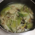 クック912EFK☆'s cooksnap of when they made 簡単☆鶏ささみと白菜きのこの和風塩スープ.