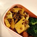 bloom's cooksnap of when they made じゃがいもと挽肉のバター醤油.