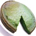 もげにゃんたろー's cooksnap of when they made HMで☆鮮やかほうれん草のグリーンケーキ.