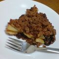 dechico's cooksnap of when they made 超簡単！大好評＊アップルクランブルパイ＊.
