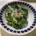 足るを知る。程々て事's cooksnap of when they made 春菊と大根のサラダ.