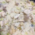 クック912EFK☆'s cooksnap of when they made キャベツと鶏のささみのミルクリゾット.