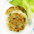 けい☆タン's cooksnap of when they made こどもメニュー♪ふわふわ豆腐はんぺん焼き.