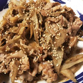 さんご35's cooksnap of when they made 簡単☆豚肉とごぼうしょうが焼きお弁当にも.