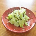 pali's cooksnap of when they made 超簡単★5分でセロリの浅漬け.