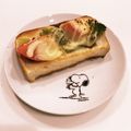 ❁Abake❁'s cooksnap of when they made トマトとブロッコリーのお好みトースト.