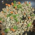 1035's cooksnap of when they made 簡単！豚そぼろinピーマン.