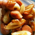 3児の子育て中's cooksnap of when they made ウインナーとちくわの甘辛炒め.